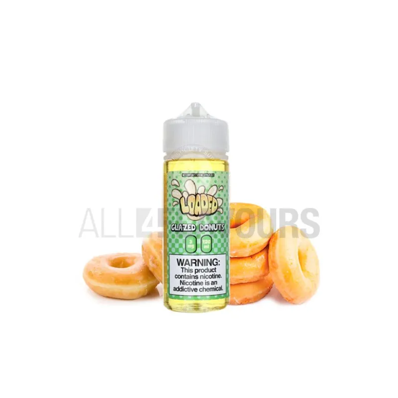 líquido vaper sin nicotina 100 ml glazed donut sabor a donut azúcar loaded líquido vaper sin nicotina 100 ml glazed donut sabor a donut azúcar loaded