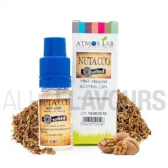 líquido sales de nicotina con sabor a tabaco Nutacco Salted 10 ml 18MG Atmos Lab