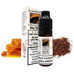 Líquido sales de nicotina Honey Roasted Tobacco 10 ML 20 MG Element Nic Salts sabor a tabaco