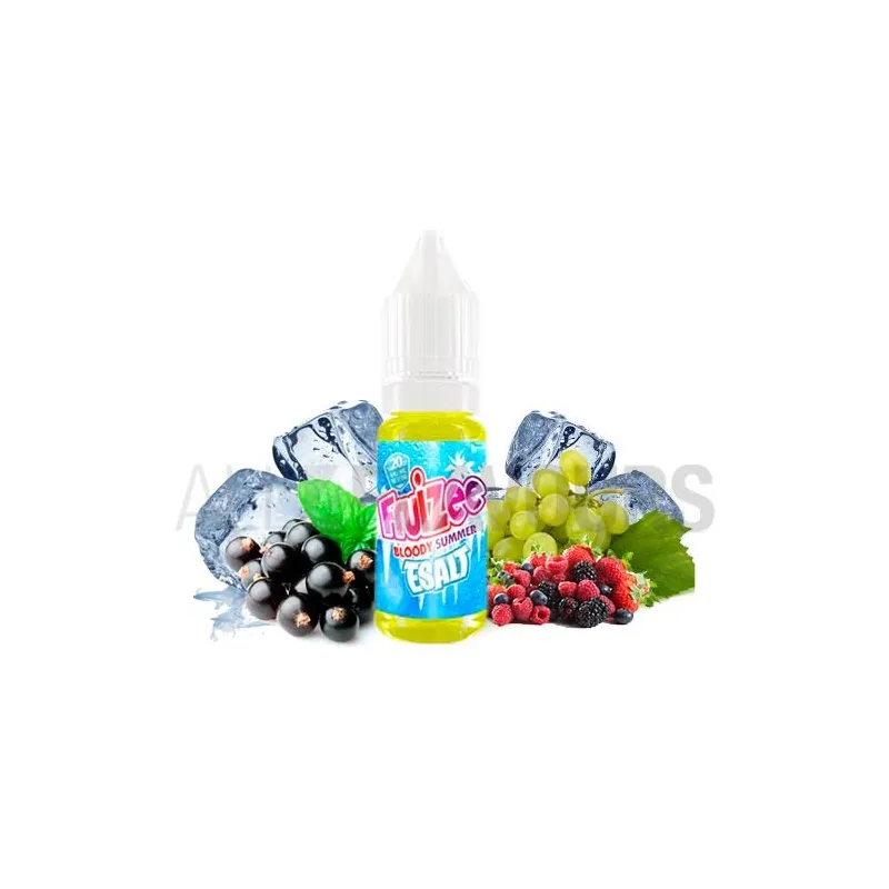 líquido para vaper de sales de nicotina con sabor frutal fresco Bloody Summer 10 ml 10/20 mg Fruizee líquido para vaper de sales de nicotina con sabor frutal fresco Bloody Summer 10 ml 10/20 mg Fruizee