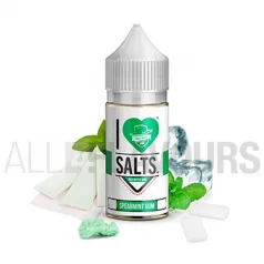 Sales nicotina con sabor a menta I Love Salts Spearmint Gum 10 ml 20 mg Mad Hatter
