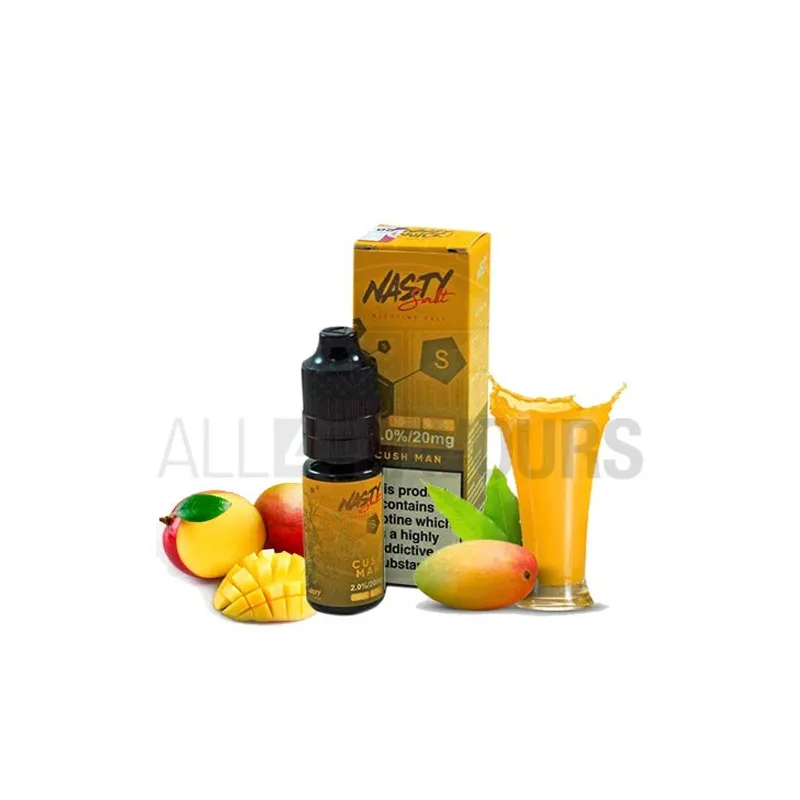líquido sales de nicotina Cushman 10 ml 20 mg Nasty Juice sabor a mango líquido sales de nicotina Cushman 10 ml 20 mg Nasty Juice sabor a mango