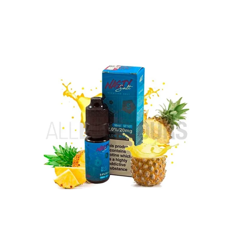 líquido sales de nicotina Slow Blow 10 ml 20 mg Nasty Juice sabor a piña líquido sales de nicotina Slow Blow 10 ml 20 mg Nasty Juice sabor a piña