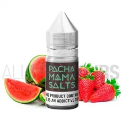 líquido sales de nicotina sabor frutal Strawberry Watermelon 10 ml 20 mg Pachamama
