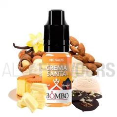 Sales nicotina crema santa de bombo con dos graduaciones y crema y galletas