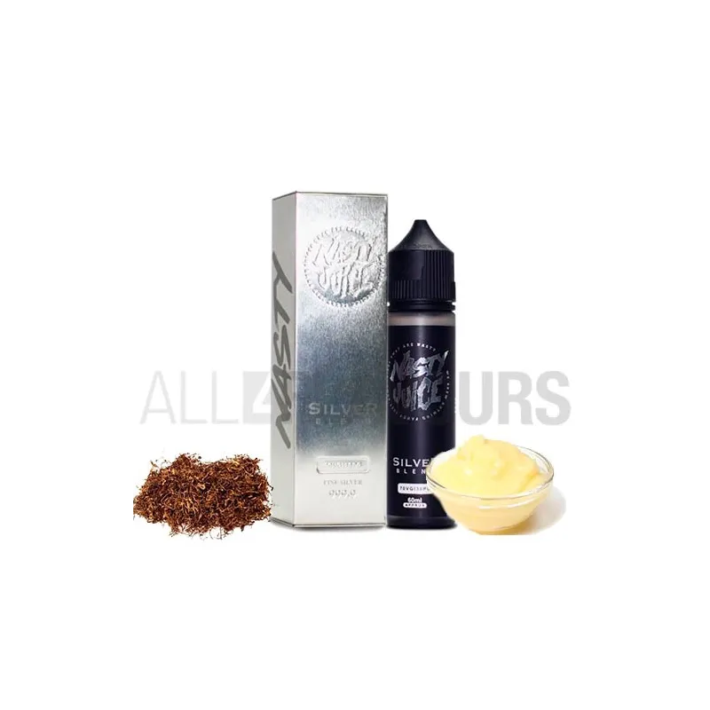 líquido vaper sin nicotina 50 ml silver tobacco sabor tabaquil nasty juice líquido vaper sin nicotina 50 ml silver tobacco sabor tabaquil nasty juice