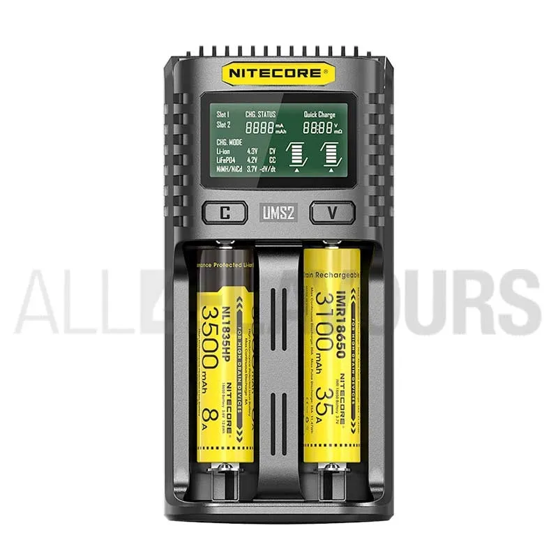 Cargador Nitecore UMS2