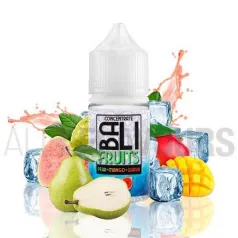 Aroma vapeo 30 ml sabor pera, mango y guava bali fruits de la marca americana Kings Crest