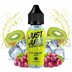 Líquido vaper 50 ml kiwi cramberry ice just juice sin noctina