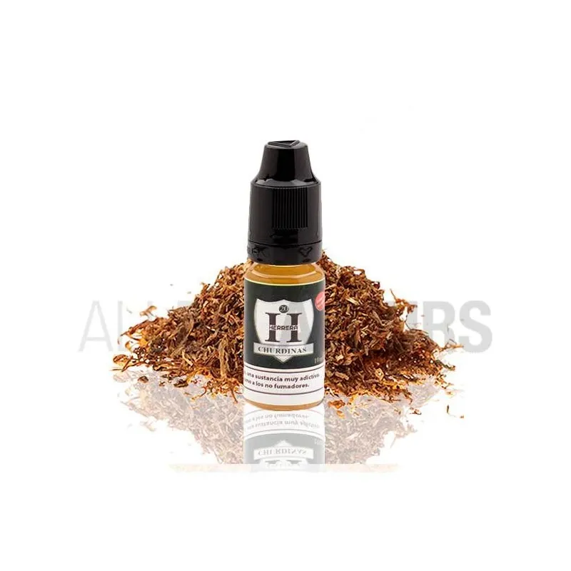 Líquido vapeo sales nicotina Churdinas 10 ml 20 MG Herrera E-Liquid con sabor a tabaco Líquido vapeo sales nicotina Churdinas 10 ml 20 MG Herrera E-Liquid con sabor a tabaco