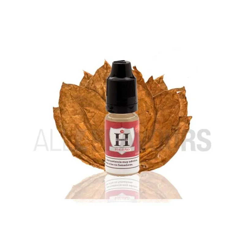 Líquido vapeo sales nicotina Toloño 10 ml 12/20 MG Herrera E-Liquid con sabor a tabaco Líquido vapeo sales nicotina Toloño 10 ml 12/20 MG Herrera E-Liquid con sabor a tabaco