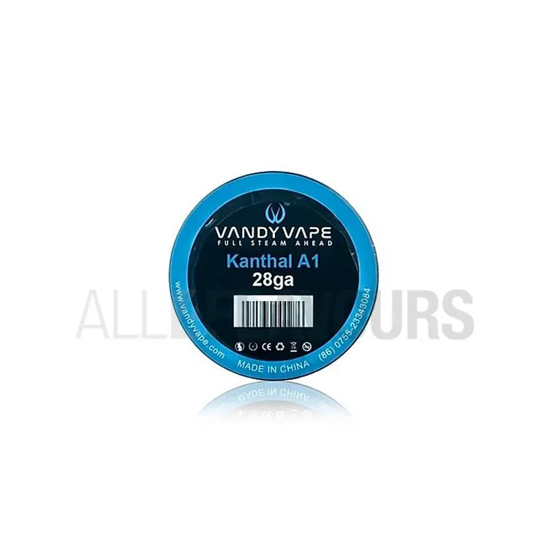 Hilo Resistivo Kanthal A1 28 ga Vandy Vape