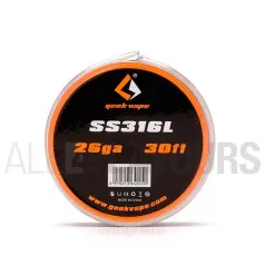 Hilo Resistivo SS316L 26 Ga GeekVape