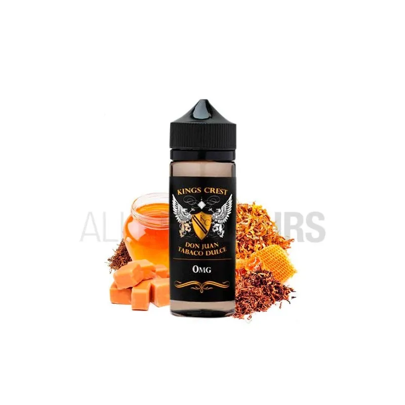 Líquido vapeo kings crest don juan tabaco dulce 100 ml Líquido vapeo kings crest don juan tabaco dulce 100 ml