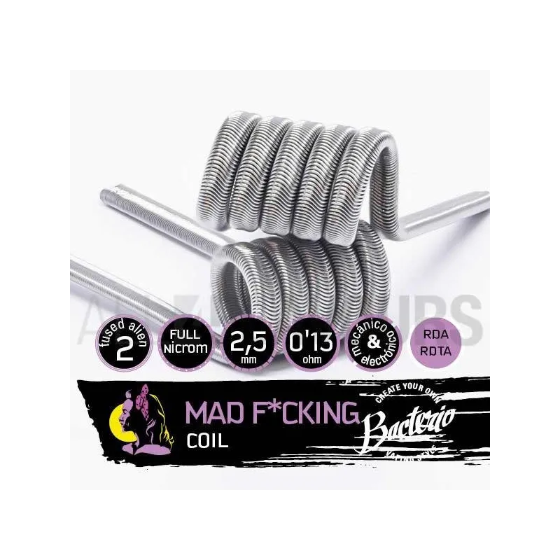 Bacterio Coils Mad Fcking 0.13 Ohm