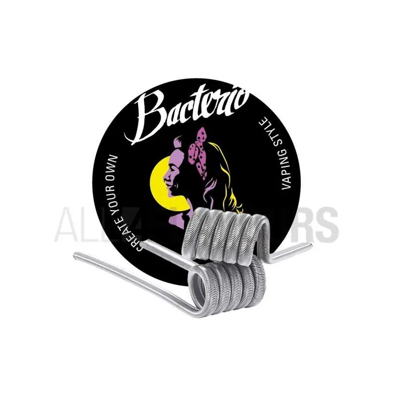 resistencias artesanales fabricadas con hilos de calidad Bacterio Coils Mad Fcking 0.13 Ohm resistencias artesanales fabricadas con hilos de calidad Bacterio Coils Mad Fcking 0.13 Ohm