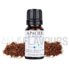 aroma alquimia vapeo Apache 10 ml Atmos Lab con sabor a tabaco
