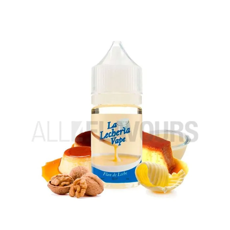 aroma vapeo sin nicotina con sabor a flan de leche Flan de leche 30 ml La Lecheria Vape aroma vapeo sin nicotina con sabor a flan de leche Flan de leche 30 ml La Lecheria Vape