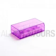 Caja Baterías 18650 Efest Purple