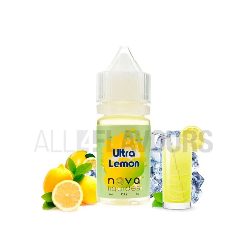 aroma vaper para fabricar tus líquidos con sabor a limonada Ultra Lemon 30 ml Nova aroma vaper para fabricar tus líquidos con sabor a limonada Ultra Lemon 30 ml Nova