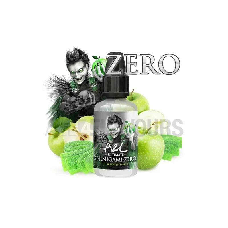 aroma vapeo sin nicotina shinigami zero sweet 30 ml marca A&L sabor frutal sin frescor aroma vapeo sin nicotina shinigami zero sweet 30 ml marca A&L sabor frutal sin frescor