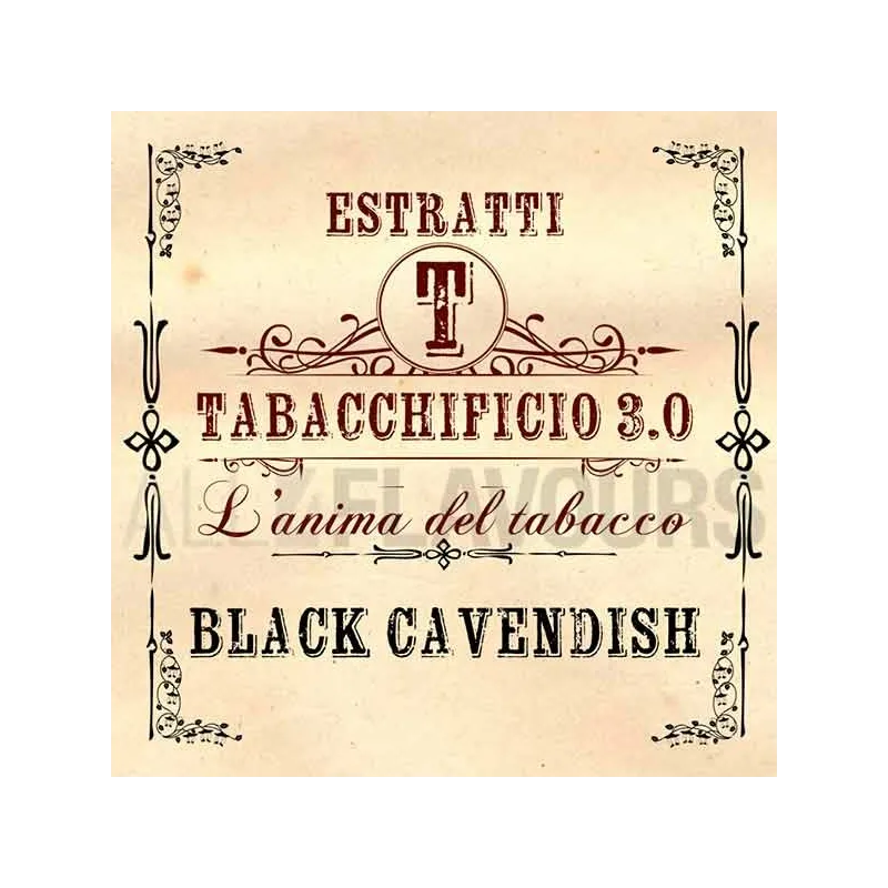 Extracto orgánico tabaco sin nicotina Black Cavendish Tabacchi In Purezza 20 ml Tabacchificio 3.0 Extracto orgánico tabaco sin nicotina Black Cavendish Tabacchi In Purezza 20 ml Tabacchificio 3.0