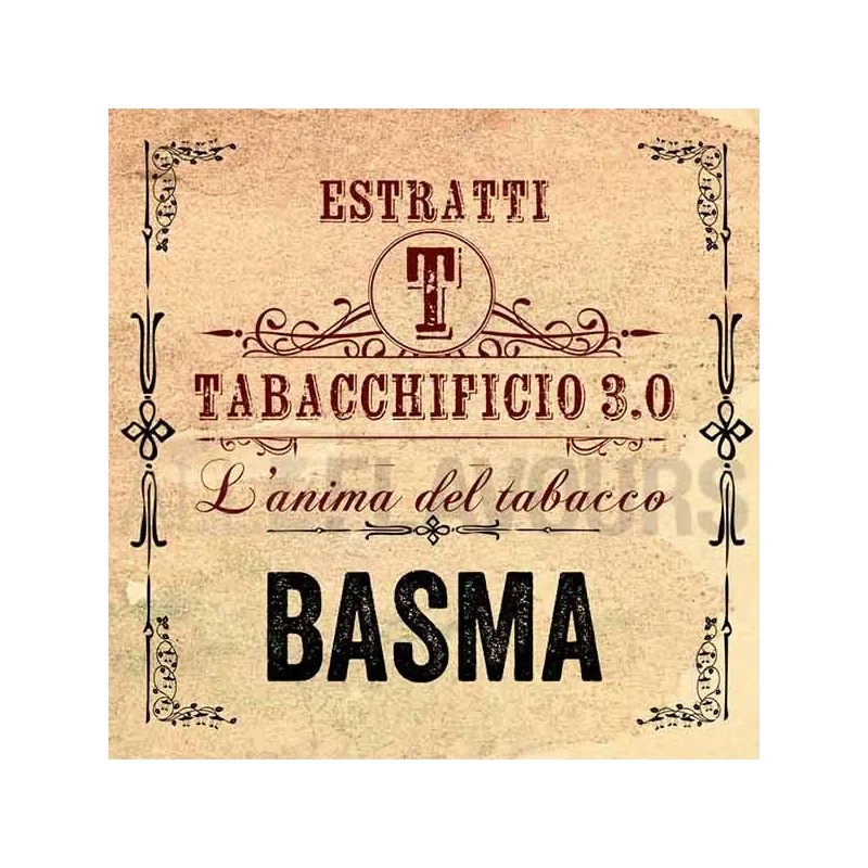 Extracto orgánico tabaco sin nicotina Basma Tabacchi In Purezza 20 ml Tabacchificio 3.0 Extracto orgánico tabaco sin nicotina Basma Tabacchi In Purezza 20 ml Tabacchificio 3.0
