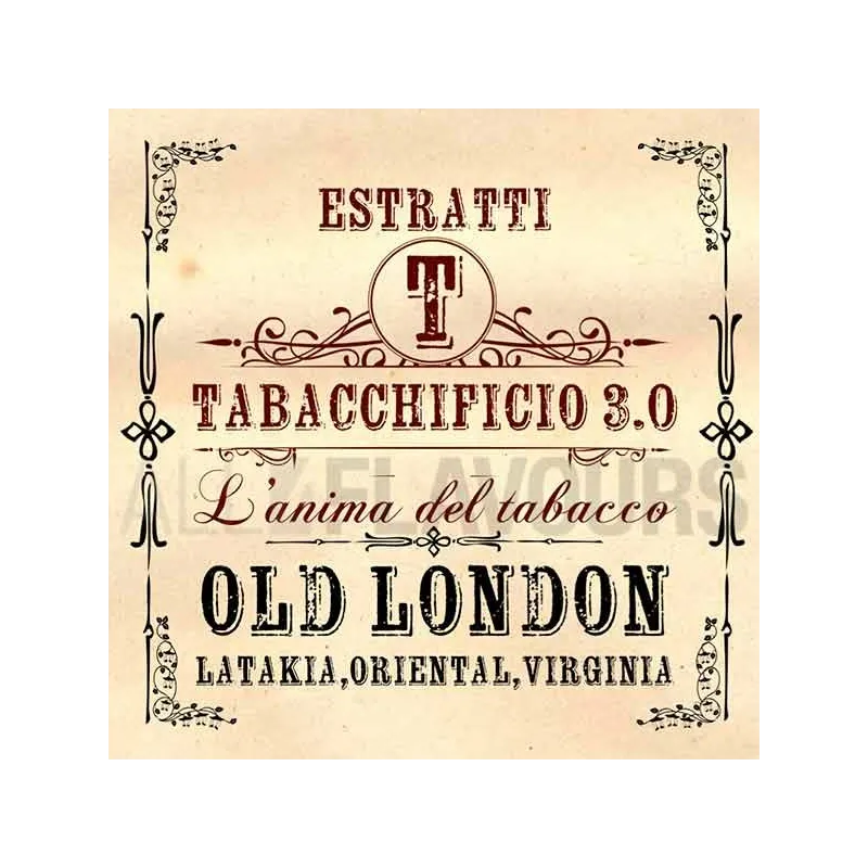 Extracto orgánico tabaco sin nicotina Old London Blend 20 ml Tabacchificio 3.0 Extracto orgánico tabaco sin nicotina Old London Blend 20 ml Tabacchificio 3.0