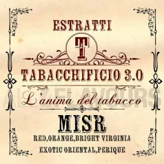 Extracto orgánico tabaco sin nicotina MISR Blend 20 ml Tabacchificio 3.0