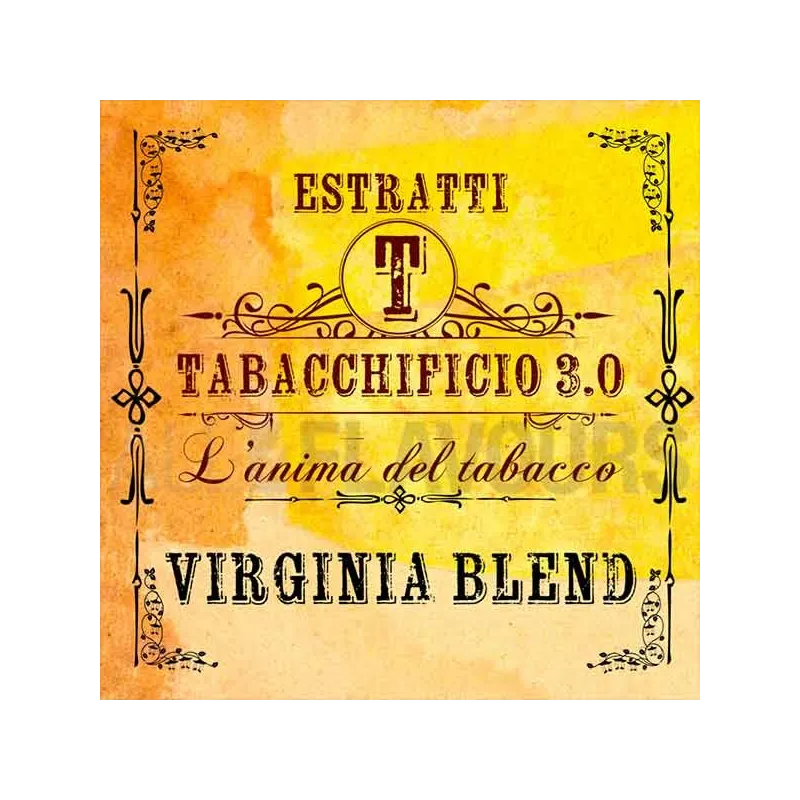 Extracto orgánico tabaco sin nicotina Virginia Blend 20 ml Tabacchificio 3.0 Extracto orgánico tabaco sin nicotina Virginia Blend 20 ml Tabacchificio 3.0