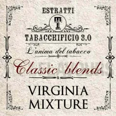 Extracto orgánico tabaco sin nicotina Virginia Mixture Classic Blend 20 ml Tabacchificio 3.0