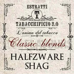 Extracto orgánico tabaco sin nicotina Halfzware Shag Classic Blend 20 ml Tabacchificio 3.0