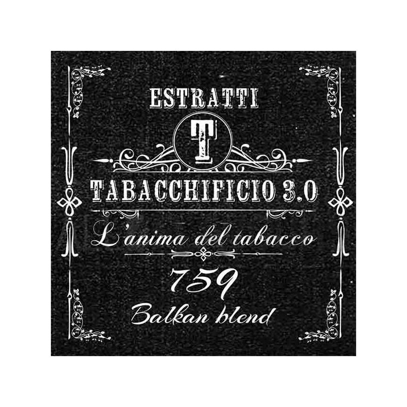 Comprar extracto orgánico tabaco Latakia 759 Balkan Special Blend 20 ml Tabacchificio 3.0 Comprar extracto orgánico tabaco Latakia 759 Balkan Special Blend 20 ml Tabacchificio 3.0
