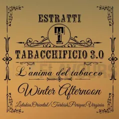 Extracto orgánico tabaco sin nicotina Winter Afternoon Special Blend 20 ml Tabacchificio 3.0