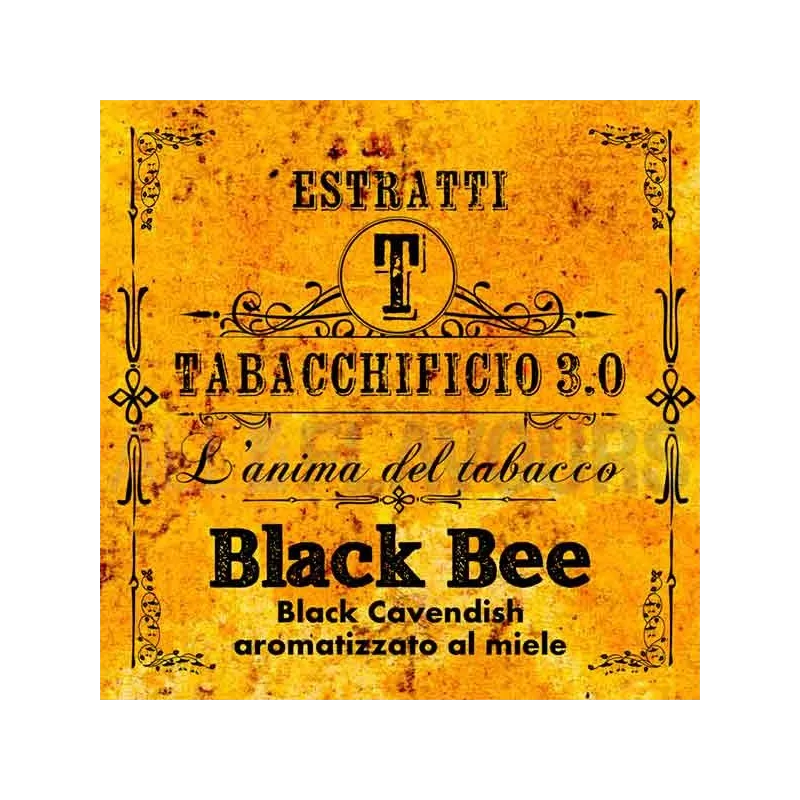 Extracto orgánico tabaco sin nicotina Black Bee Aromatizzati 20 ml Tabacchificio 3.0 Extracto orgánico tabaco sin nicotina Black Bee Aromatizzati 20 ml Tabacchificio 3.0