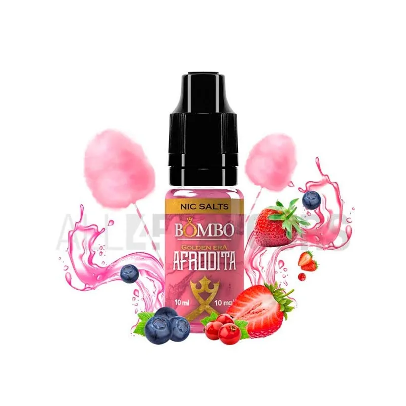Sales nicotina afrodita de bombo con dos graduaciones y sabor a dulce de fresas Sales nicotina afrodita de bombo con dos graduaciones y sabor a dulce de fresas