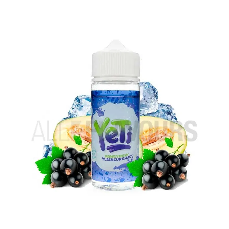 líquido vaper sin nicotina sabor frutal fresco Honeydew Blackcurrant 100 ml Yeti ice líquido vaper sin nicotina sabor frutal fresco Honeydew Blackcurrant 100 ml Yeti ice
