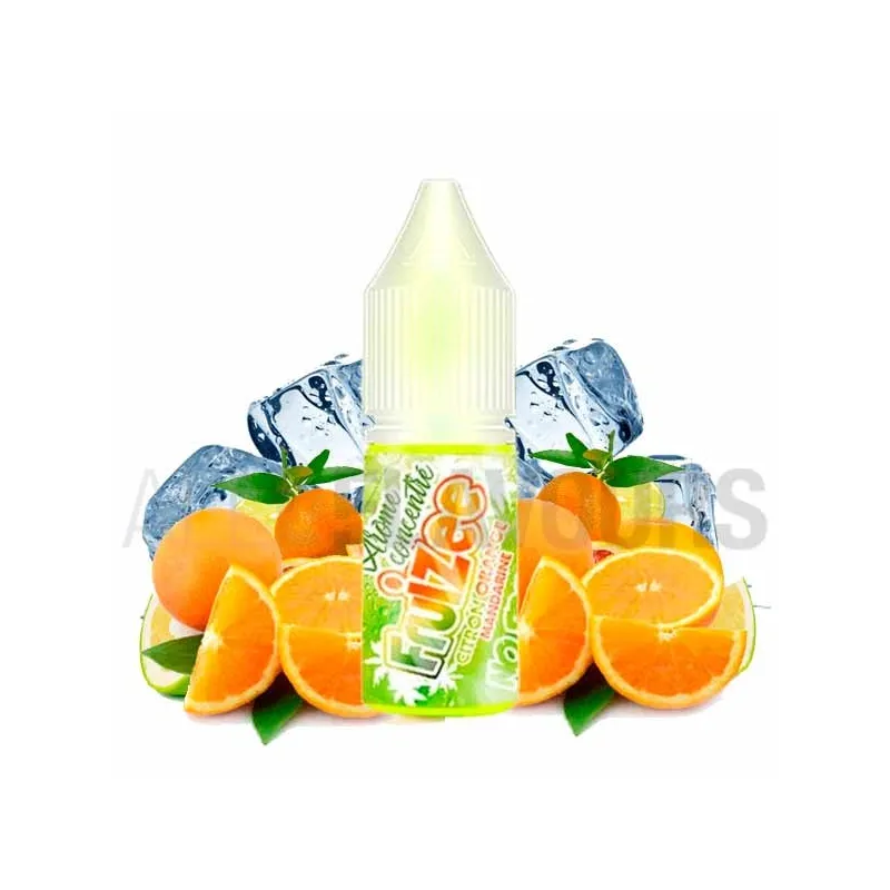 aroma vaper con sabor cítricos y efecto frío sin nicotina Citron Orange Mandarine 10 ml Fruizee aroma vaper con sabor cítricos y efecto frío sin nicotina Citron Orange Mandarine 10 ml Fruizee