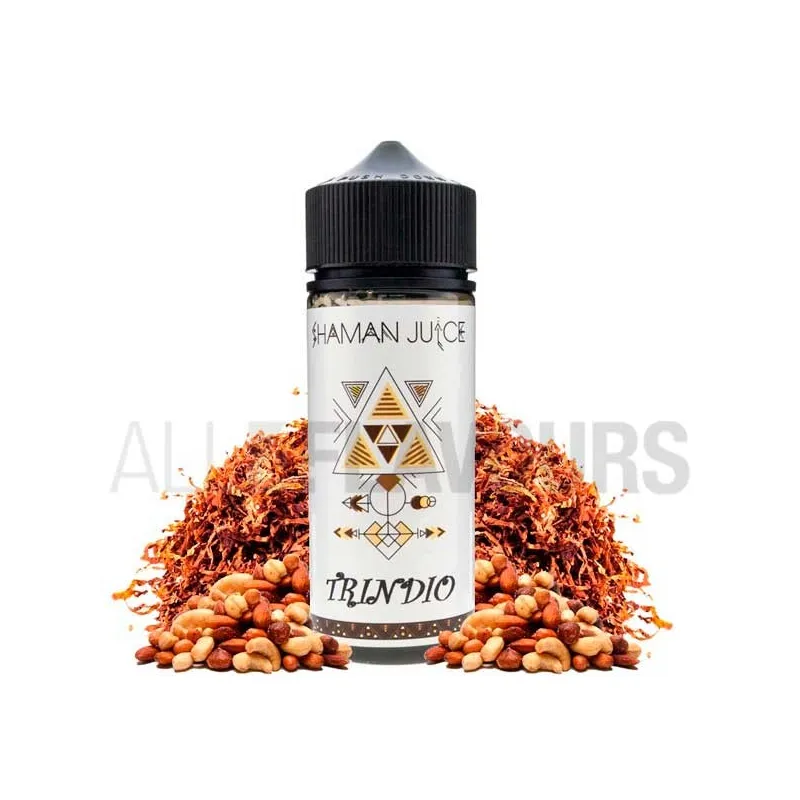 líquido vapeo sin nicotina sabor a tabaco Trindio 100 ml Shaman Juice líquido vapeo sin nicotina sabor a tabaco Trindio 100 ml Shaman Juice