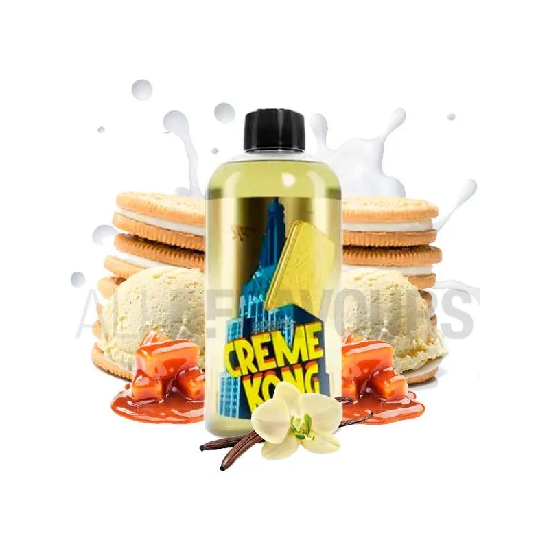 líquido vaper 200 ml creme kong caramel sin nicotina sabor galleta vainilla caramelo líquido vaper 200 ml creme kong caramel sin nicotina sabor galleta vainilla caramelo