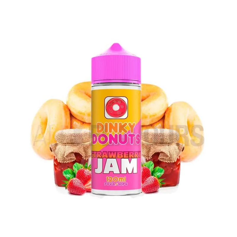 Strawberry Jam Donut 100 ml Dinky Donuts