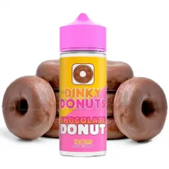 Líquido vapeo sin nicotina Chocolate Donut 100 ml Dinky Donuts con sabor a donut de chocolate