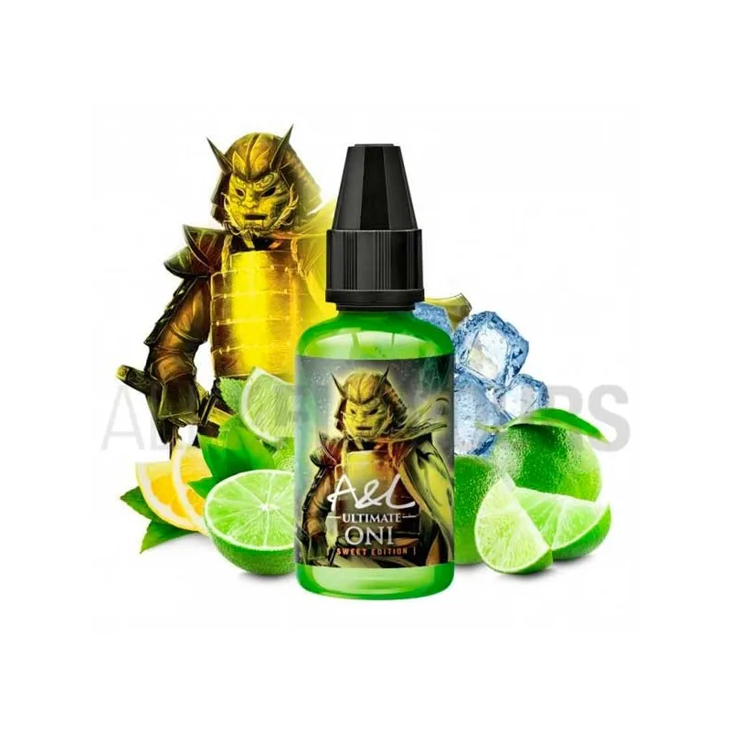aroma vapeo sin nicotina oni sweet 30 ml marca A&L sabor frutal fresco aroma vapeo sin nicotina oni sweet 30 ml marca A&L sabor frutal fresco