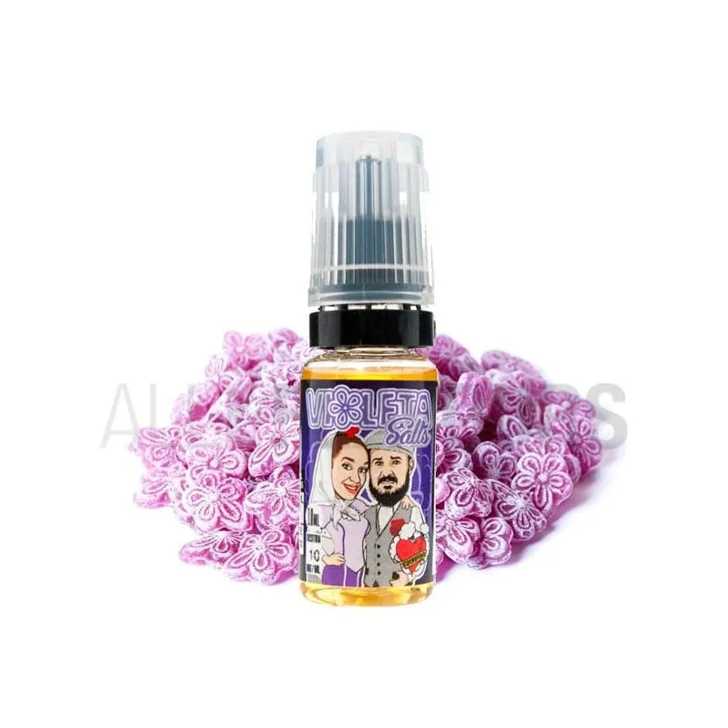 líquido sales de nicotina Violeta 10ml 10/20 mg Vapemoniadas con sabor a caramelos líquido sales de nicotina Violeta 10ml 10/20 mg Vapemoniadas con sabor a caramelos
