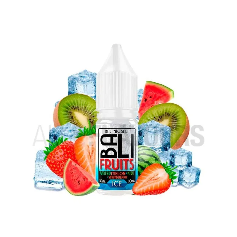 Watermelon Kiwi Strawberry Ice 10 ml 10/20 MG Bali Fruits