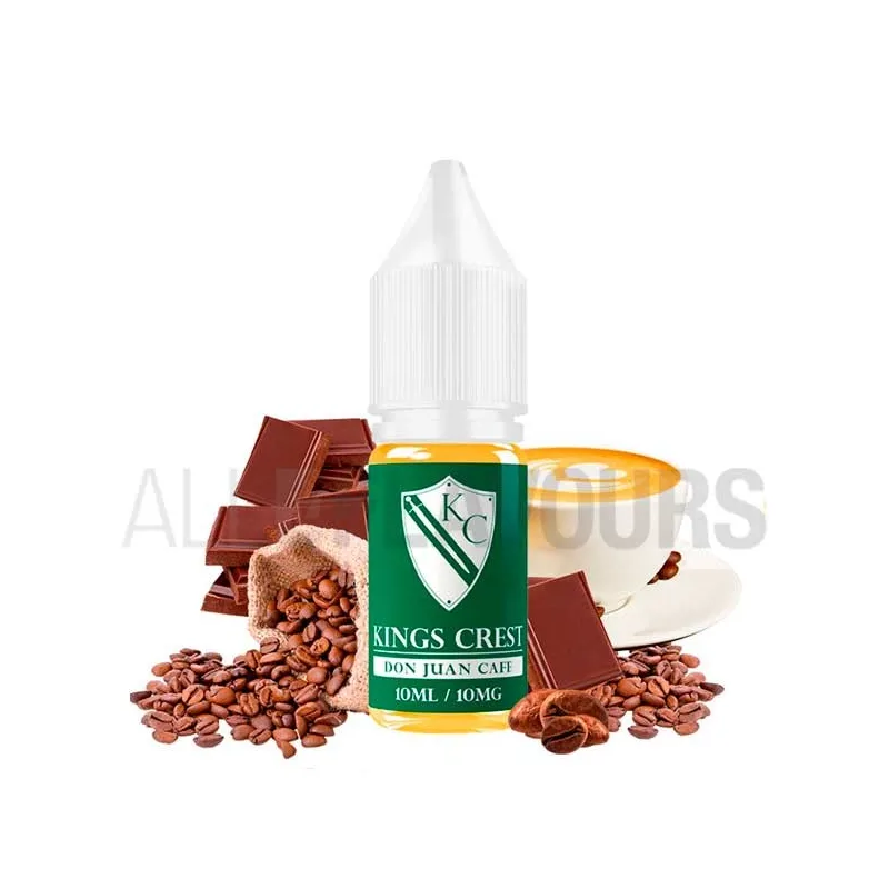 Sales nicotina Kings Crest don juan cafe con 10 y 20 mg de nicotina Sales nicotina Kings Crest don juan cafe con 10 y 20 mg de nicotina
