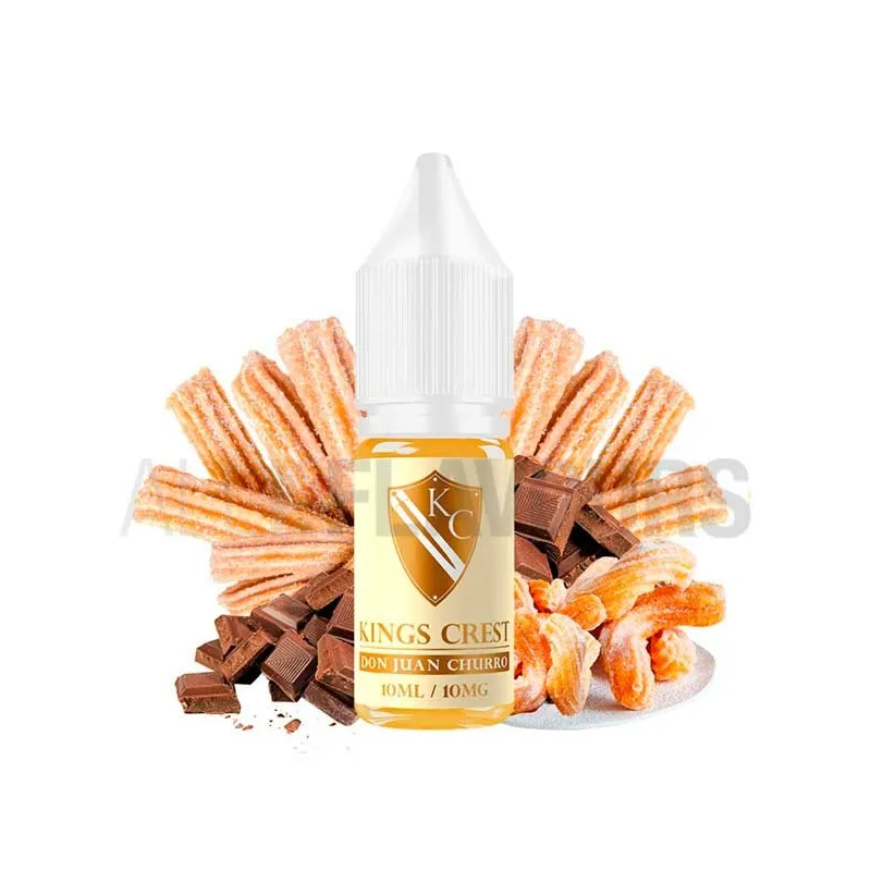 Sales nicotina Kings Crest don juan churros con 10 y 20 mg de nicotina Sales nicotina Kings Crest don juan churros con 10 y 20 mg de nicotina
