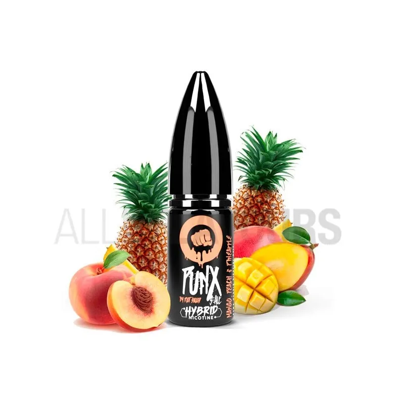 líquido sales nicotina Mango Peach & Pineapple 10 ml 10/20 mg Riot Squad líquido sales nicotina Mango Peach & Pineapple 10 ml 10/20 mg Riot Squad