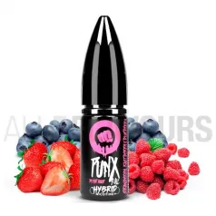 líquido sales de nicotina Strawberry Raspberry & Blueberry  Riot Squad sabor frutal