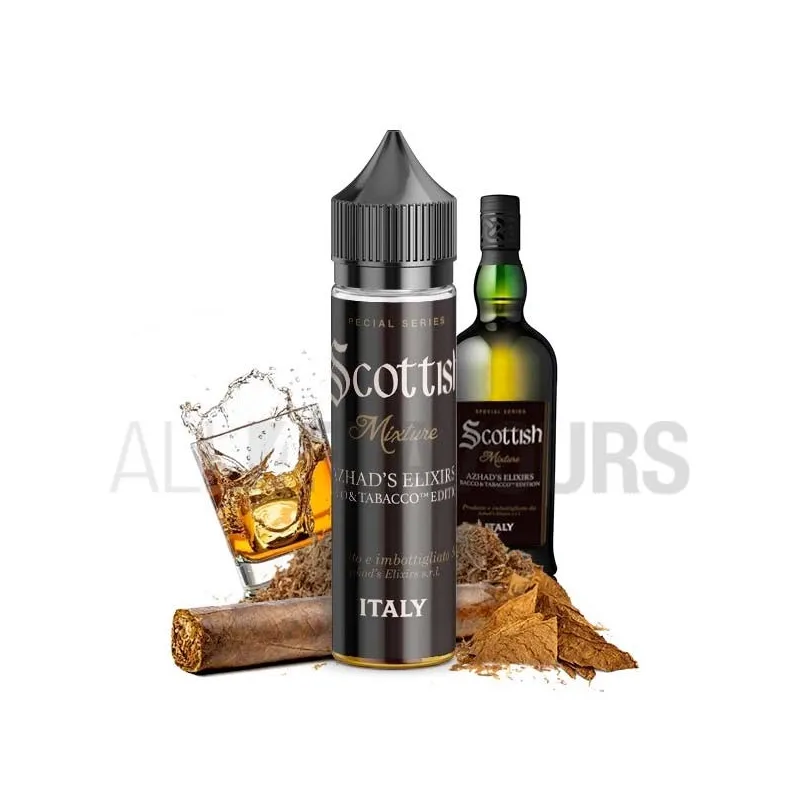 Extracto orgánico tabaco sin nicotina Elixirs Bacco&Tabacco Scottish 20 ml Azhads elixir sabor a tabaco Extracto orgánico tabaco sin nicotina Elixirs Bacco&Tabacco Scottish 20 ml Azhads elixir sabor a tabaco